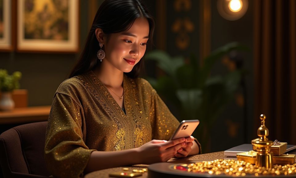 Mobile casino lobby